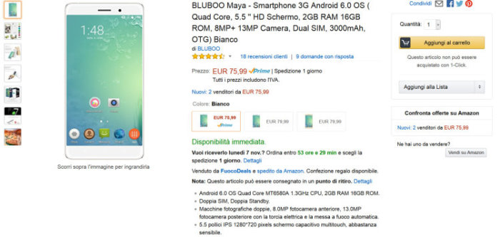 1-bluboo-maya-smartphone-3g-android-6-0-os-quad-core-5-5-hd-schermo-2gb-ram-16gb-rom-8mp-13mp-camera-dual-sim-3000mah-otg-bianco-amazon-it-elettronica