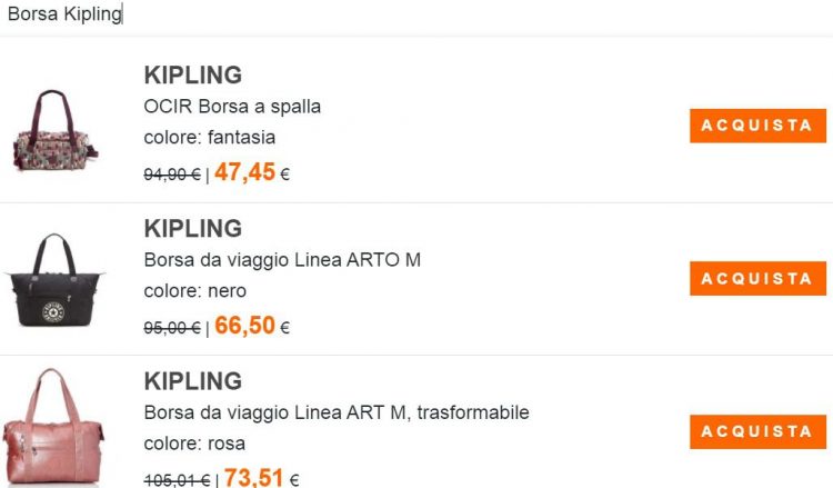Le Sac Outlet recensioni